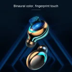 F9-5C Jerry Solution Touch Bluetooth Earphone with Magnetic Charging Box, Support Three-screen LED Power Display & Power Bank & Call & Siri & Hand Strap, F9-5C Jerry - Image 5