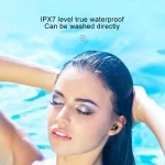 F9-5C Three-screen Digital Display Noise Reduction Bluetooth Earphone, F9-5C without Strap Black, F9-5C without Strap White - Image 15