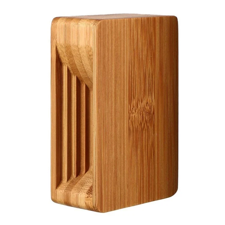 IPXS2350_2.webp HQ-J101 Universal Bamboo Phone Desktop Stand Holder for Smart Phones within 5.5 inches - Image 3