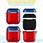 Varnished PC Bluetooth Earphones Case Anti-lost Storage Bag for Apple AirPods 1/2 - Image 5