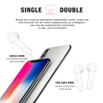 X26 TWS Bluetooth 5.0 Wireless Touch Bluetooth Earphone with Magnetic Attraction Charging Box, Support Voice Assistant & Call, Pink, Blue, White - Image 7