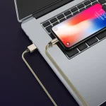 JOYROOM S-M369 Simple Series 2.4A 8 Pin Nylon Braided Data Cable, Length: 1.2m - Image 2