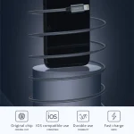 JOYROOM S-M369 Simple Series 2.4A 8 Pin Nylon Braided Data Cable, Length: 1.2m - Image 9