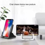 A918 10W Mobile Phone Vertical Wireless Quick Charger Holder - Image 8