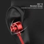 Bluetooth 5.1 Round Wire Neck-mounted Bluetooth Sports Earphone with Magnetic Function, Black, Red, Sky Blue, White - Image 4
