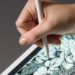 8 PCS Non-slip Mute Wear-resistant Nib Cover for Apple Pencil 1 / 2, Dark Blue, Mint Green, Transparent, White - Image 8