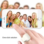 EPSK-010 Bluetooth 5.1 Phone Camera Controller Selfie Remote Control Ring - Image 7