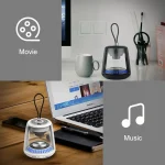 JUSTNEED TWS Waterproof Bluetooth Small Speaker, Built-in High-definition Microphone, Support hands-free Call - Image 8