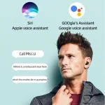 A6S IPX4 Waterproof Bluetooth 5.0 Wireless Bluetooth Earphone with Charging Box, Support for HD Calls & Siri & IOS Power Display - Image 15