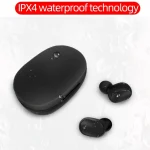 A6S IPX4 Waterproof Bluetooth 5.0 Wireless Bluetooth Earphone with Charging Box, Support for HD Calls & Siri & IOS Power Display - Image 7