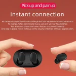 A6S IPX4 Waterproof Bluetooth 5.0 Wireless Bluetooth Earphone with Charging Box, Support for HD Calls & Siri & IOS Power Display - Image 9