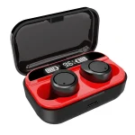X5 TWS Bluetooth V5.0 Wireless Stereo Headset with Charging Case and Digital Display, Support Intelligent Pairing - Image 2