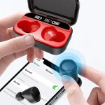 X5 TWS Bluetooth V5.0 Wireless Stereo Headset with Charging Case and Digital Display, Support Intelligent Pairing - Image 4