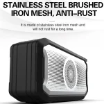 X3 5W Outdoor IPX7 Waterproof Wireless Bluetooth Speaker, Support Hands-free / USB / AUX / TF Card - Image 3