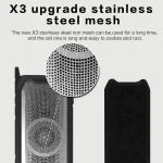 X3 5W Outdoor IPX7 Waterproof Wireless Bluetooth Speaker, Support Hands-free / USB / AUX / TF Card - Image 5