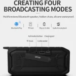 X3 5W Outdoor IPX7 Waterproof Wireless Bluetooth Speaker, Support Hands-free / USB / AUX / TF Card - Image 7