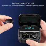X7 TWS V5.0 Binaural Wireless Stereo Bluetooth Headset with Charging Case and Digital Display - Image 7