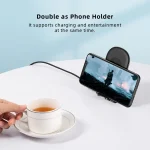 ROCK W30 15W Mobile Phone Wireless Charger Foldable Desktop Holder - Image 12