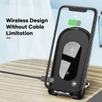 ROCK W30 15W Mobile Phone Wireless Charger Foldable Desktop Holder - Image 14