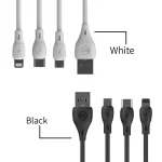 WK WDC-072 1m 2.1A Output Full Speed Series USB to 8 Pin Data Sync Charging Cable, 8 Pin - Image 3