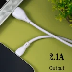 WK WDC-072 1m 2.1A Output Full Speed Series USB to 8 Pin Data Sync Charging Cable, 8 Pin - Image 8