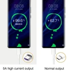 WK WDC-111 5A 3 In 1 8 Pin + Micro + Type-C / USB-C Multi-function Super-fast Charging Cable, Length: 1.3m - Image 5