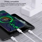 WK WDC-111 5A 3 In 1 8 Pin + Micro + Type-C / USB-C Multi-function Super-fast Charging Cable, Length: 1.3m - Image 8
