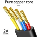 Mcdodo CA-6362 Flying Fish Series 8 Pin to USB LED Cable, Length: 1.8m - Image 4