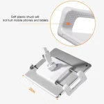 Aluminum-magnesium Alloy Free-Rotating Lazy Bracket Universal Mobile Phones Tablet PC Stand, Suitable for 4-12.9 inch Mobile Phones / Tablet PC, Length: 90cm, 90cm - Image 4