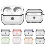 APC001 For AirPods Pro PC + TPU Transparent Earphone Protective Case with Hook - Image 2