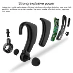 V10 Wireless Bluetooth V5.0 Sport Headphone without Charging Box, CSR Chip, Support Voice Reception&10 Minutes Fast Charging - Image 3