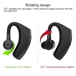 V10 Wireless Bluetooth V5.0 Sport Headphone without Charging Box, CSR Chip, Support Voice Reception&10 Minutes Fast Charging - Image 4