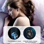 A6 TWS Bluetooth 5.0 Touch Wireless Bluetooth Earphone with Charging Box & LED Smart Digital Display, Support Voice Assistant & Memory Connection & HD Call, A6 Black, A6 Blue, A6 Silver - Image 9