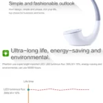 NILLKIN 2 in 1 QI Standard Smart Recognition 1A 5W Wireless Charger + LED Light Lamp with USB Charging Port Indicator - Image 8