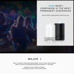 Blinblin Major 1 6W USB Charging Portable RGB Laser Projector Bluetooth Stereo Sound Speaker - Image 8