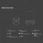 Blinblin Major 1 6W USB Charging Portable RGB Laser Projector Bluetooth Stereo Sound Speaker - Image 9