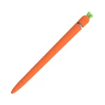 LOVE MEI For Apple Pencil 1 Carrot Shape Stylus Pen Silicone Protective Case Cover, For Apple Pencil 1 - Image 2