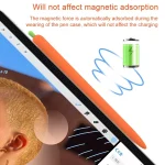 LOVE MEI For Apple Pencil 1 Carrot Shape Stylus Pen Silicone Protective Case Cover, For Apple Pencil 1 - Image 4