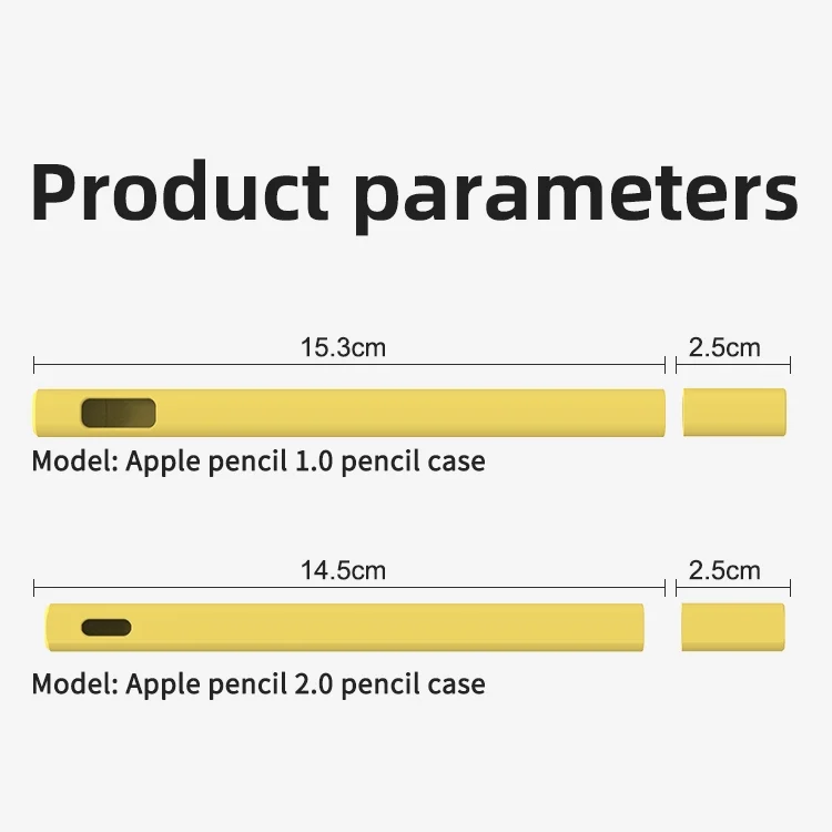 MBC0361B_2.webp LOVE MEI For Apple Pencil 2 Triangle Shape Stylus Pen Silicone Protective Case Cover, For Apple Pencil 2 - Image 3