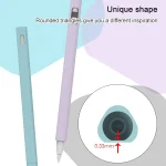 LOVE MEI For Apple Pencil 2 Triangle Shape Stylus Pen Silicone Protective Case Cover, For Apple Pencil 2 - Image 6