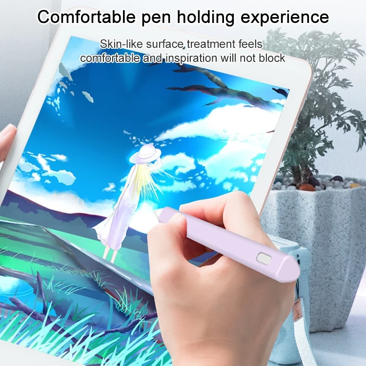 MBC0361B_8.webp LOVE MEI For Apple Pencil 2 Triangle Shape Stylus Pen Silicone Protective Case Cover, For Apple Pencil 2 - Image 9