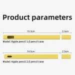 LOVE MEI For Apple Pencil 1 Triangle Shape Stylus Pen Silicone Protective Case Cover, For Apple Pencil 1 - Image 3