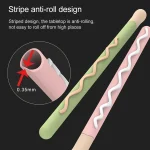 LOVE MEI For Apple Pencil 2 Stripe Design Stylus Pen Silicone Protective Case Cover, For Apple Pencil 2 - Image 7