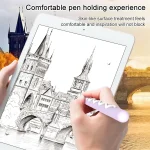 LOVE MEI For Apple Pencil 1 Stripe Design Stylus Pen Silicone Protective Case Cover, For Apple Pencil 1 - Image 6