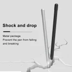 Metal Matte Non-slip Stylus Pen Protective Case for Apple Pencil 2, For Apple Pencil 2 - Image 4