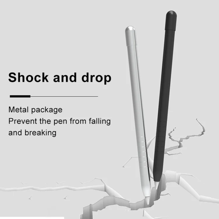 MBC041_B3.webp Metal Matte Non-slip Stylus Pen Protective Case for Apple Pencil 2, For Apple Pencil 2 - Image 4
