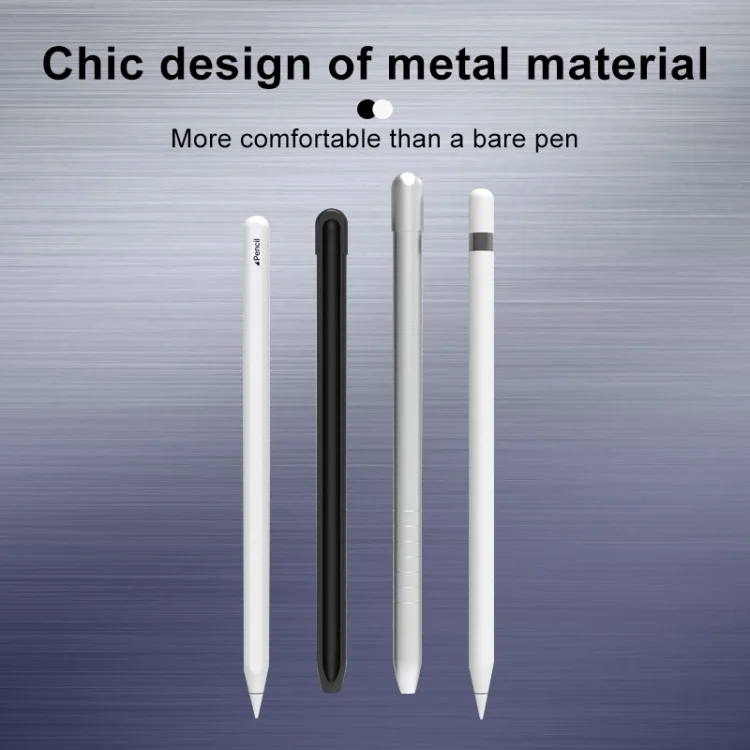MBC041_B6.webp Metal Matte Non-slip Stylus Pen Protective Case for Apple Pencil 2, For Apple Pencil 2 - Image 7