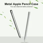 Metal Matte Non-slip Stylus Pen Protective Case for Apple Pencil 1, For Apple Pencil 1 - Image 2