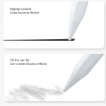 Magnetic Anti-mistouch Tilting Pressure Sensitive Capacitance Stylus for iPad - Image 3