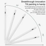 Magnetic Anti-mistouch Tilting Pressure Sensitive Capacitance Stylus for iPad - Image 4